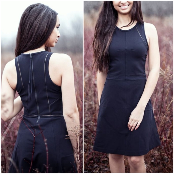 lululemon athletica Dresses & Skirts - Rare Lululemon &go 'Til Dawn Dress Black Reflective